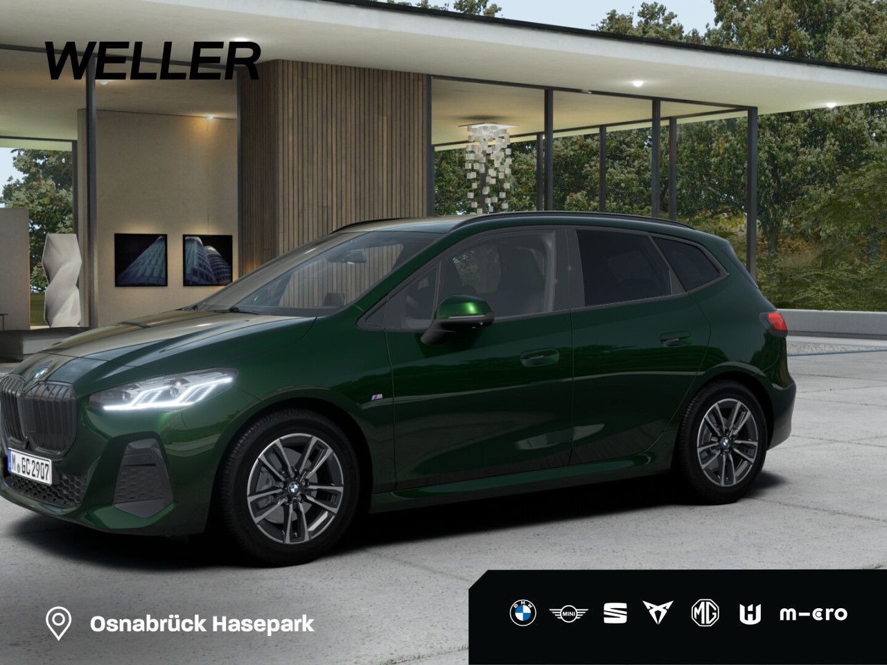 BMW 220i AT M Sport AHK,360°,HUD,AdpLED,St&amp;Go,HiFi