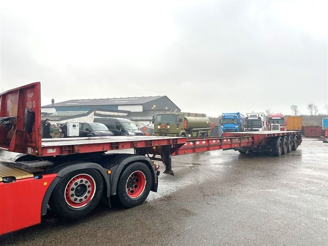 Lag 4 axle extendable trailer