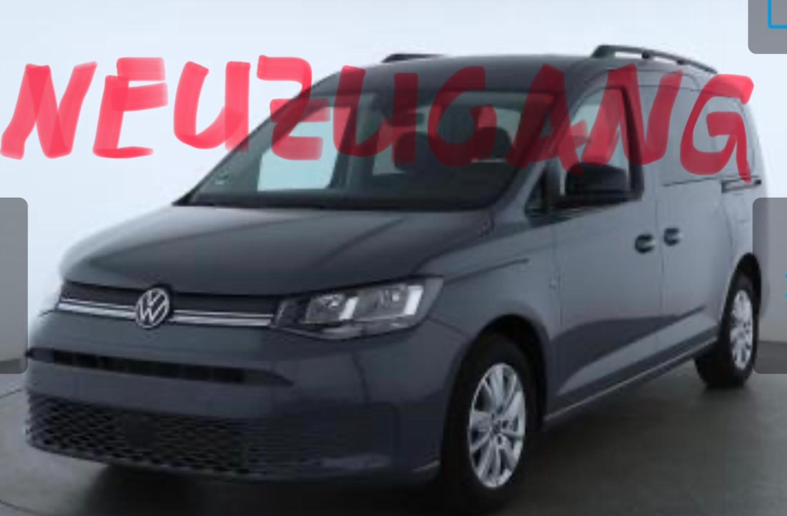 Volkswagen Caddy Maxi Life AHK beh. Frontscheibe Allwetter