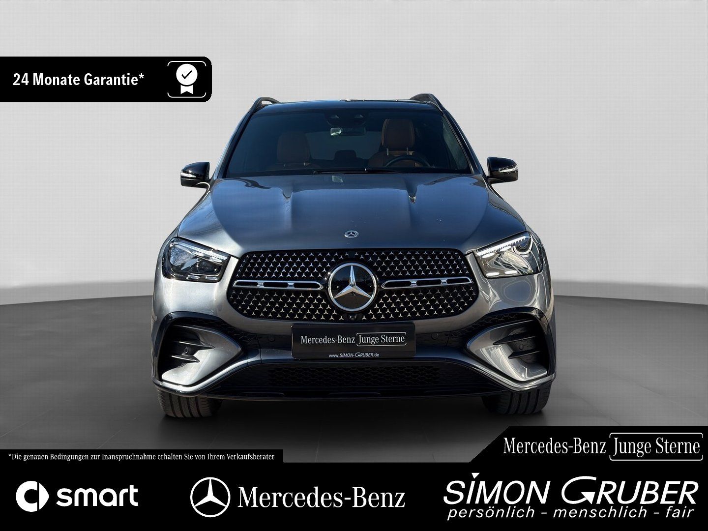 Fahrzeugabbildung Mercedes-Benz GLE 350 de 4M AMG Pano Burm Airmatic Leder AHK