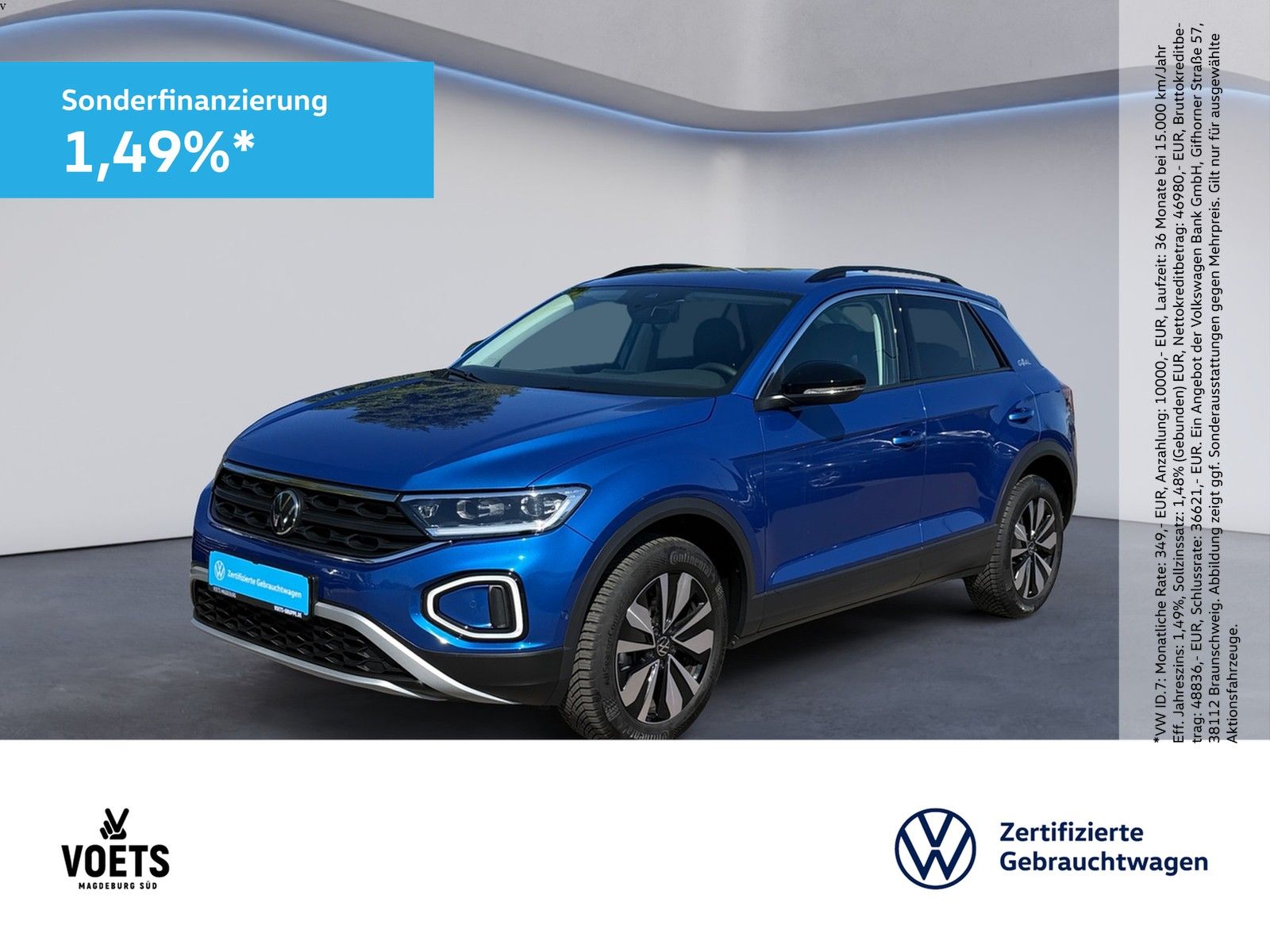 Volkswagen T-ROC GOAL 1.5 TSI DSG IQ-LIGHT+NAVI+AHK+STANDHE