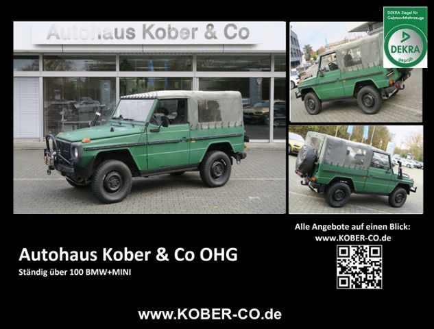 Mercedes-Benz G 250 GD G Bundeswehr Wolf AHK+SEILWINDE+FUNK