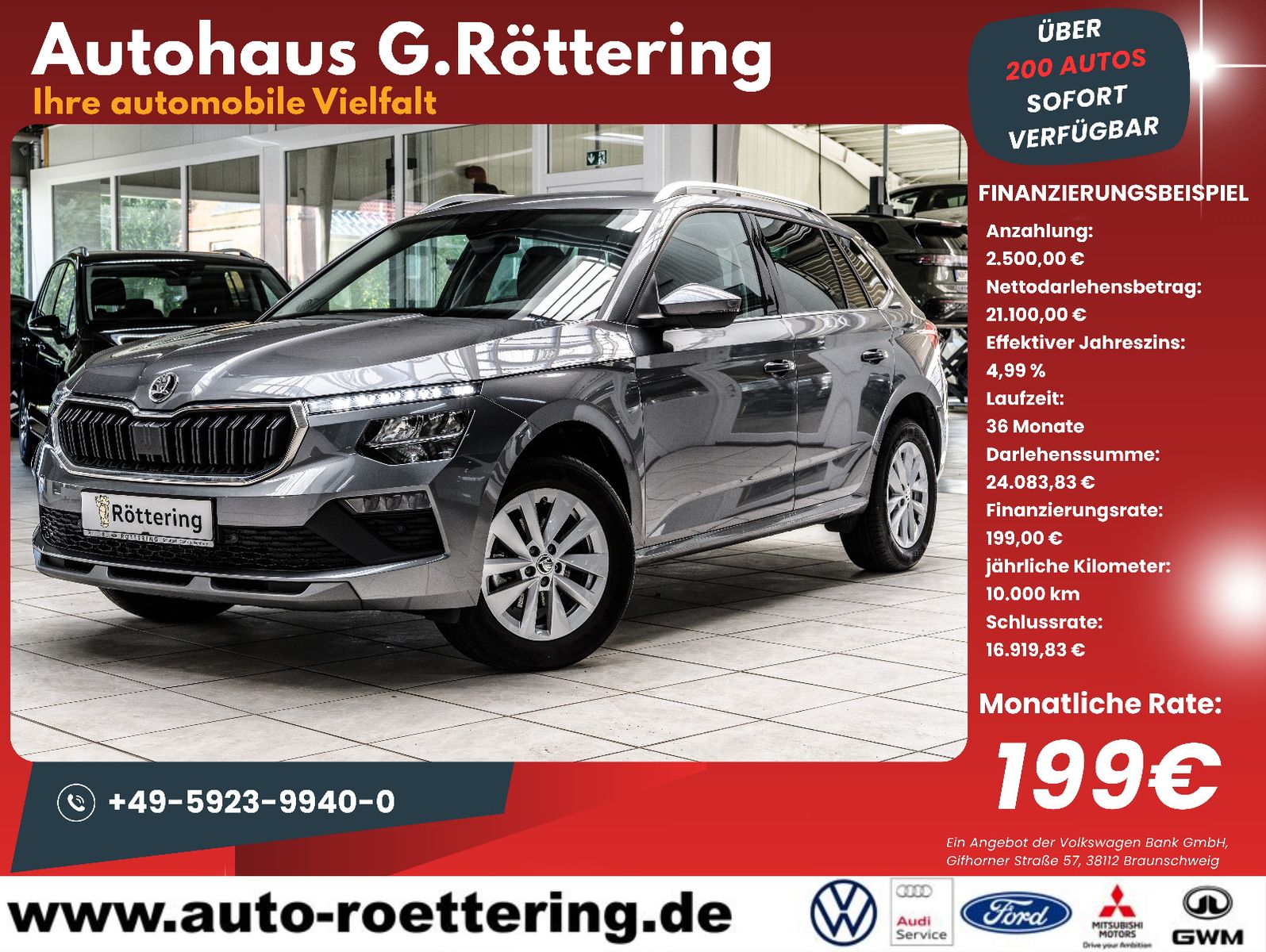 Fahrzeugabbildung SKODA Kamiq Selection 1.0 TSI LED+KAMERA+ACC+APP