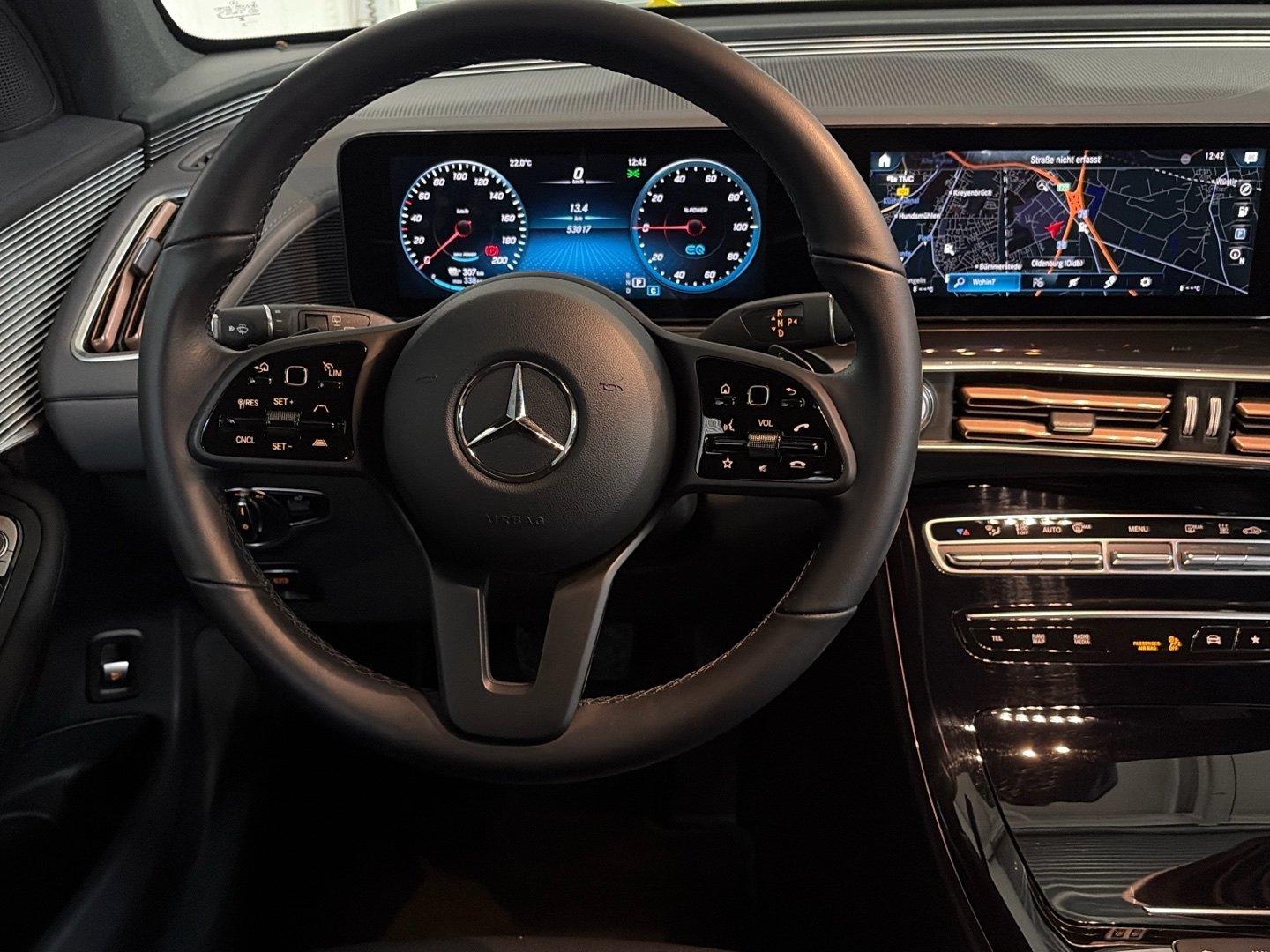 Mercedes-Benz EQC 400 4M Distronic Multibeam Kamera Sitzhzg.