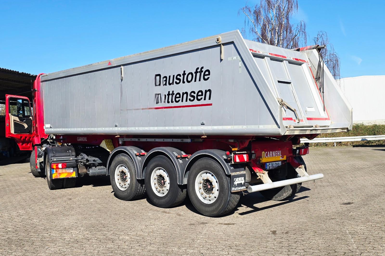 Carnehl 3 Achse Alukipper , SAF ,Liftachse,Ez.2016