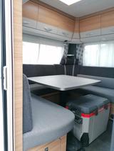 Dethleffs Camper 730 FKR, Snow Plus, Autark, Klima, Mover - Wohnwagen mit 8 Schlafplätzen