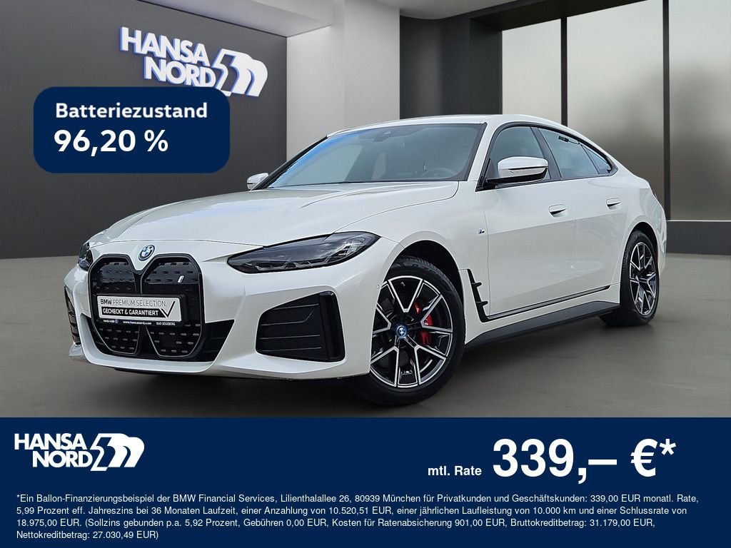BMW i4 eDrive35 M-SPORT-PRO ELEKTRO KAMERA H/K AHK