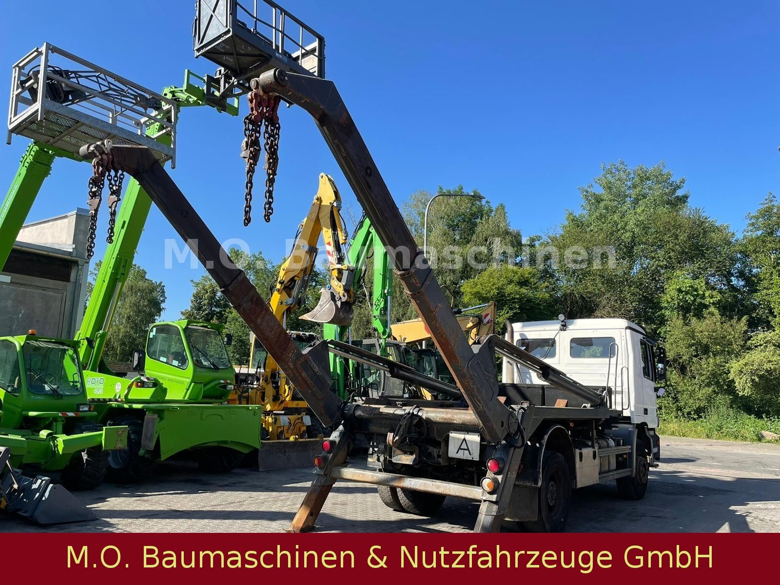 Fahrzeugabbildung Mercedes-Benz Actros 1835 /Blatt/Blatt 6-Zyl/EPS