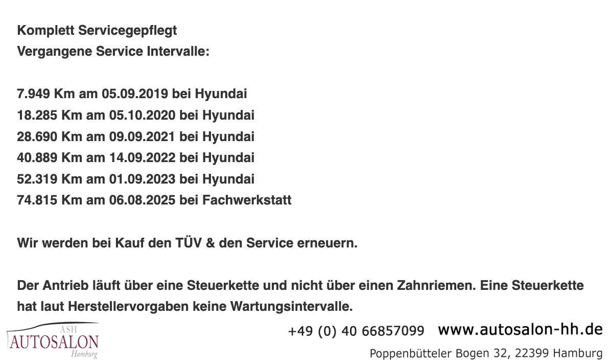 Hyundai i10 Passion*1Vorb*Servicege*Sitz&Lenkradhzg.*Blu