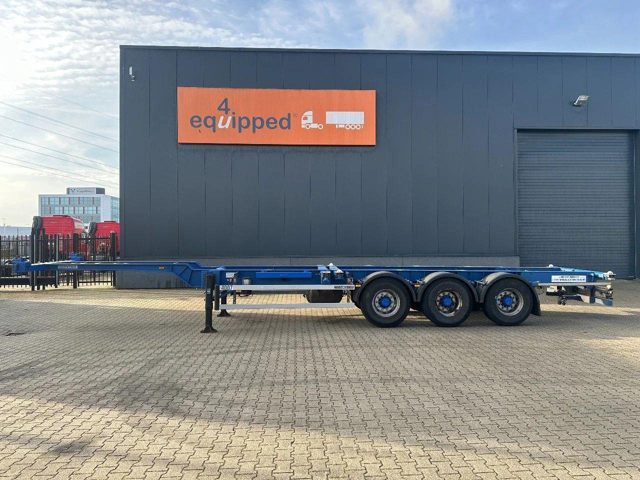 Andere Other Contar  40FT HIGH CUBE chassis / liftaxle