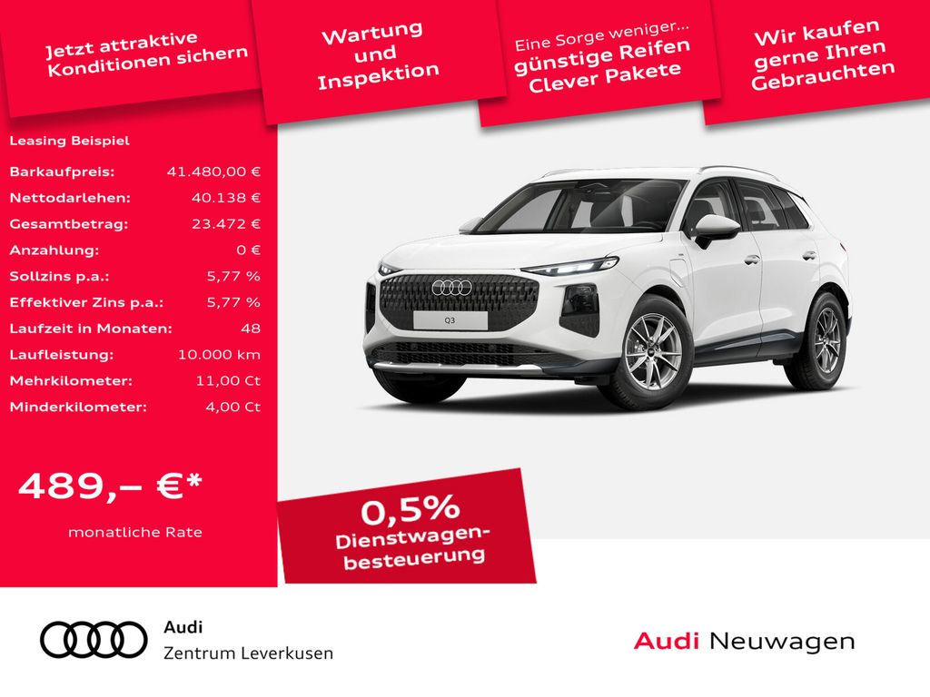 Q3 SUV e-hybrid S tronic LED APP KLIMA PDC