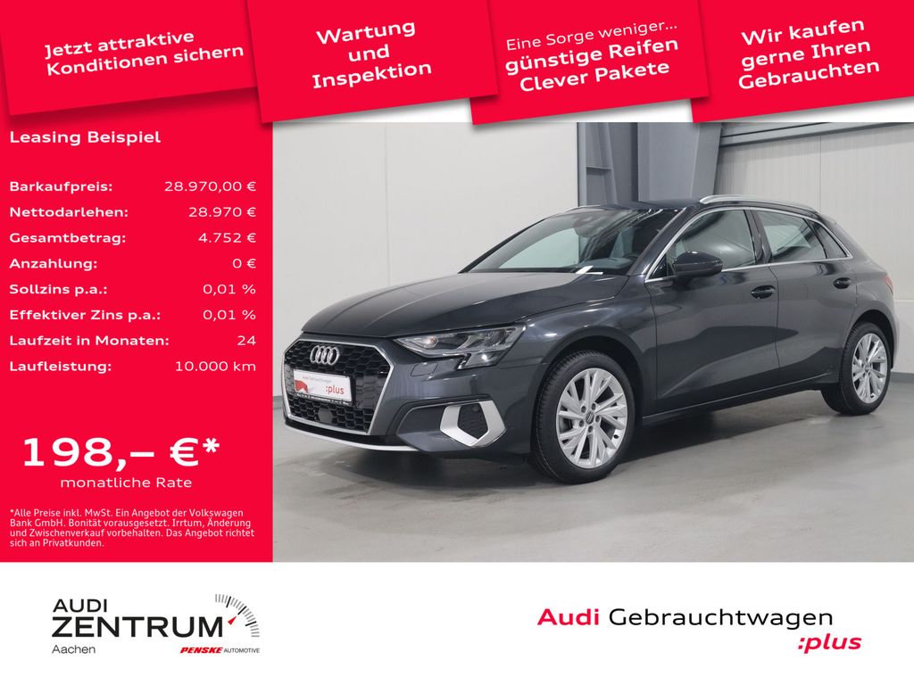 Audi A3 Sportback 30 TFSI advanced Navi*SH*PDC