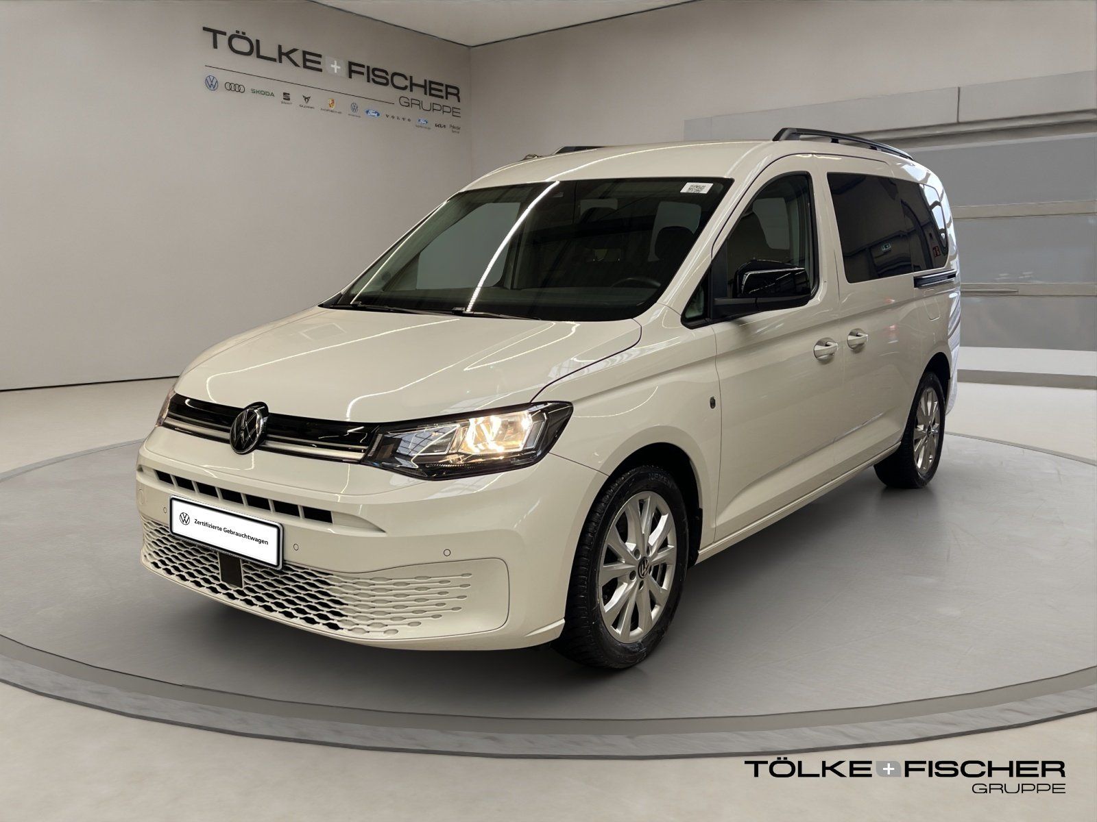 Volkswagen Caddy 2.0 TDI Life Maxi AHK AUT Navi KlimaA. LM imagem 2