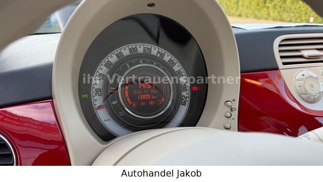 Fiat 500/Pano/Klima/Garantie/Super Farb Kombination