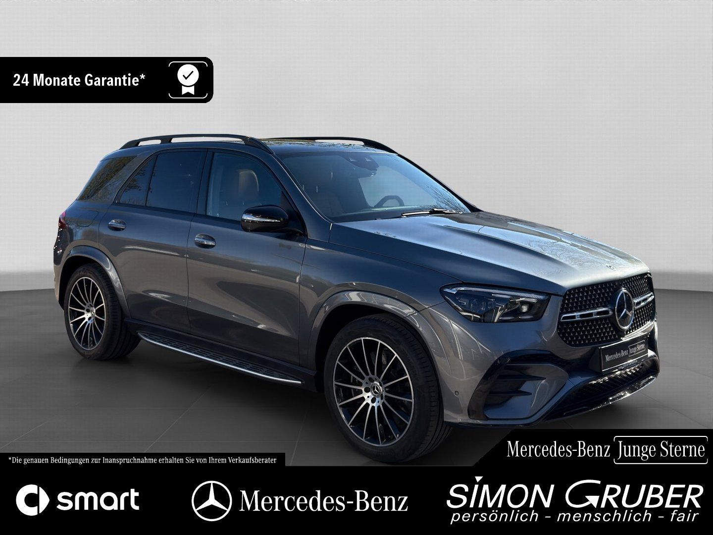 Fahrzeugabbildung Mercedes-Benz GLE 350 de 4M AMG Pano Burm Airmatic Leder AHK
