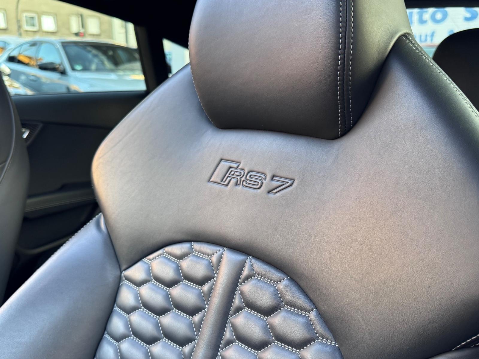 AUDI RS7 SPORTBACK 4.0 V8 TFSI 560ch QUATTRO - FREINS CÉRAMIQUE - PACK CARBONE - BANG & OLUFSEN - TOIT OUVRANT - CAMÉRA 360°