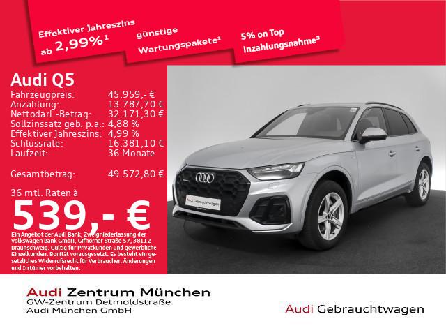 Audi Q5 40 TDI qu. S tronic 2x S line Pano/AHK/Matrix