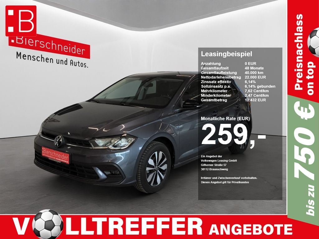 Polo 1.0 TSI Goal LED NAVI ACC PDC SHZ TRAVEL-AS