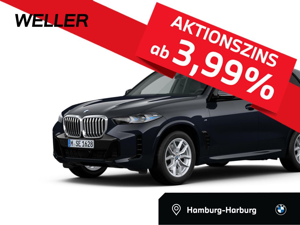 BMW X5 xDr 30dA M SPORT SkyL,AHK,KomSi,360°,H/K,St