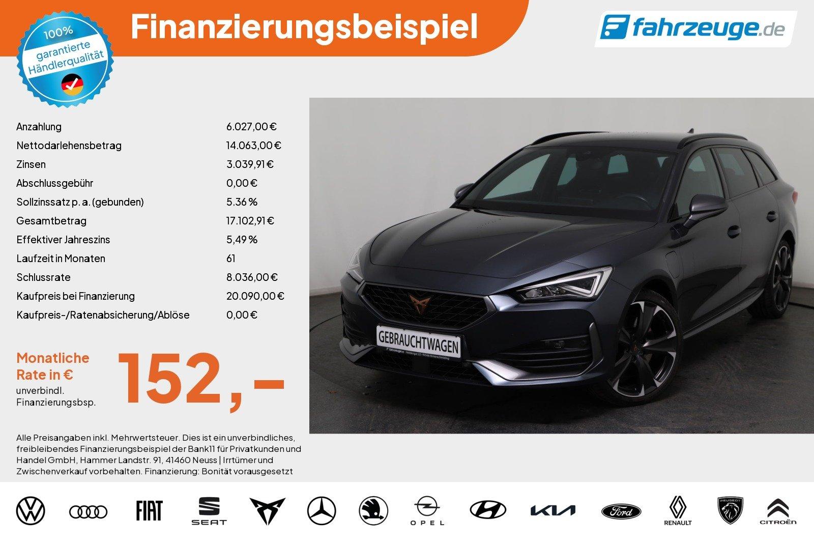 Cupra Leon ST 1.4 eHybrid *DCC*NAVI*LED*SHZ*PDC*