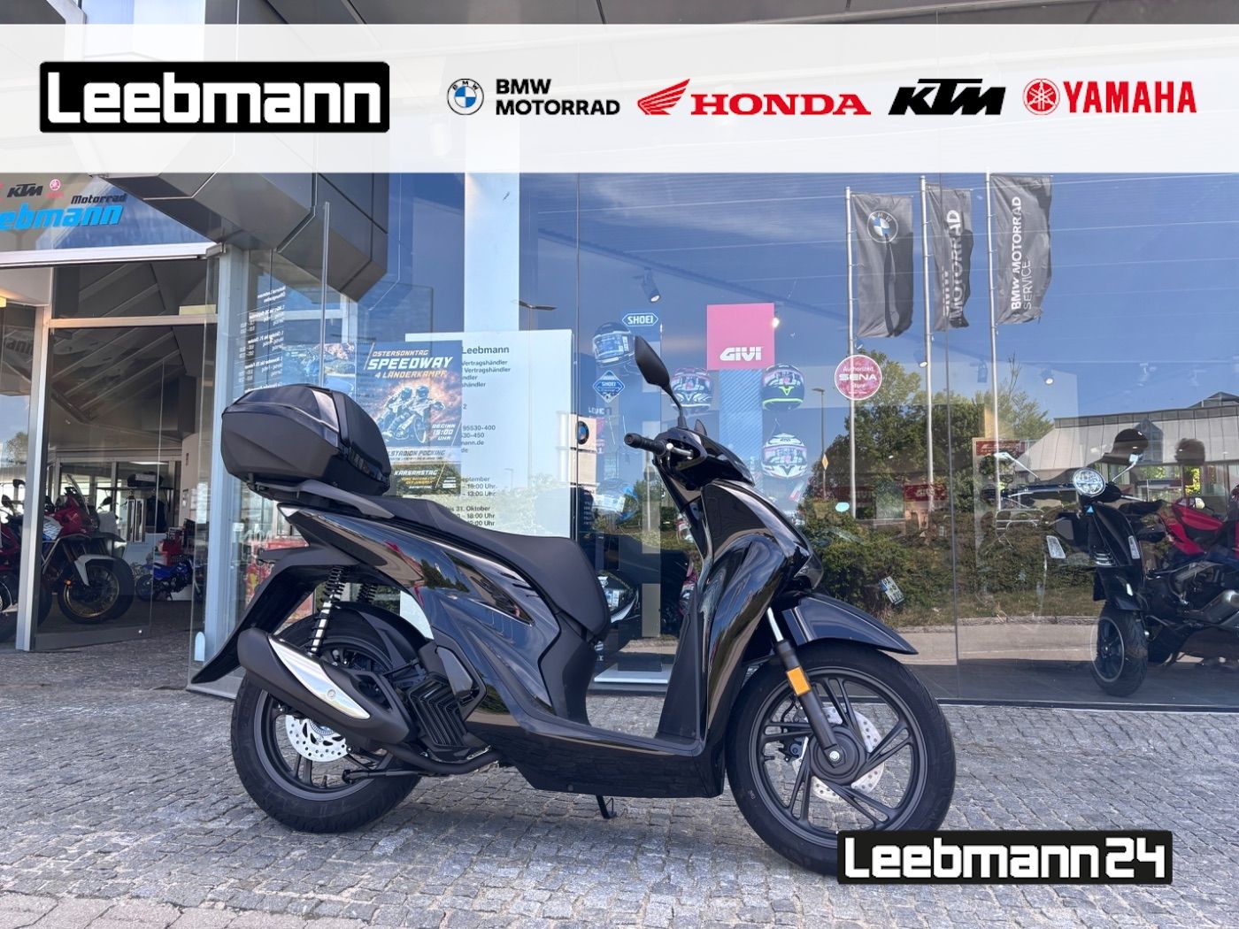 Fahrzeugabbildung Honda SH 125 i inklusive Smart-Topcase