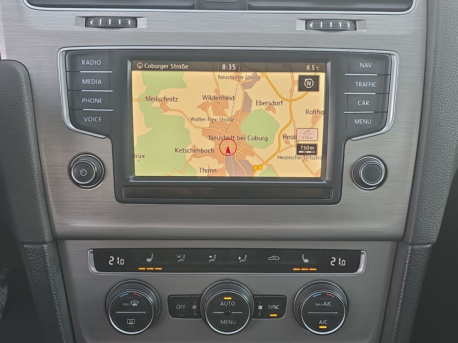 Fahrzeugabbildung Volkswagen Golf VII Variant 2.0 TDI Comfortline