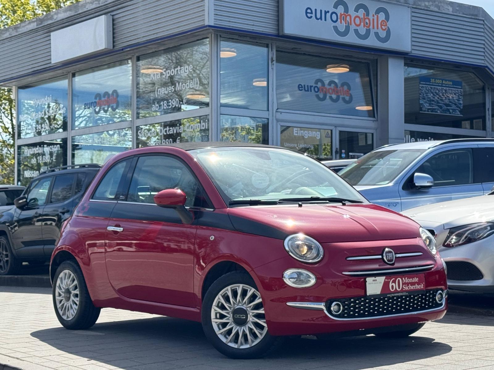 Fiat 500C *Sitzheizung*Klima*Elkt.Fenster*1-Hand*