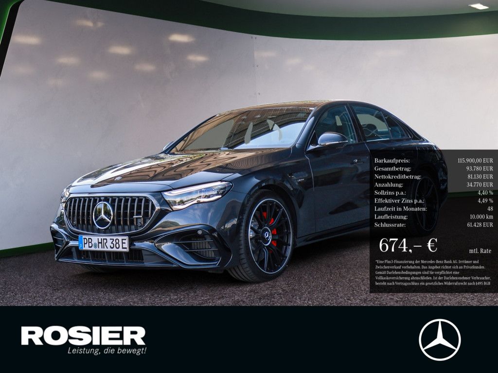 Mercedes-Benz E 53 AMG E-HYBRID 4M+ NIGHT AHK PANO HUD LED SHZ