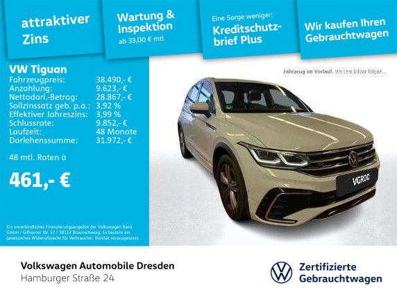 Volkswagen Tiguan R-Line 2.0 TDI DSG 4M IQ.LIGHT AHK KAMERA