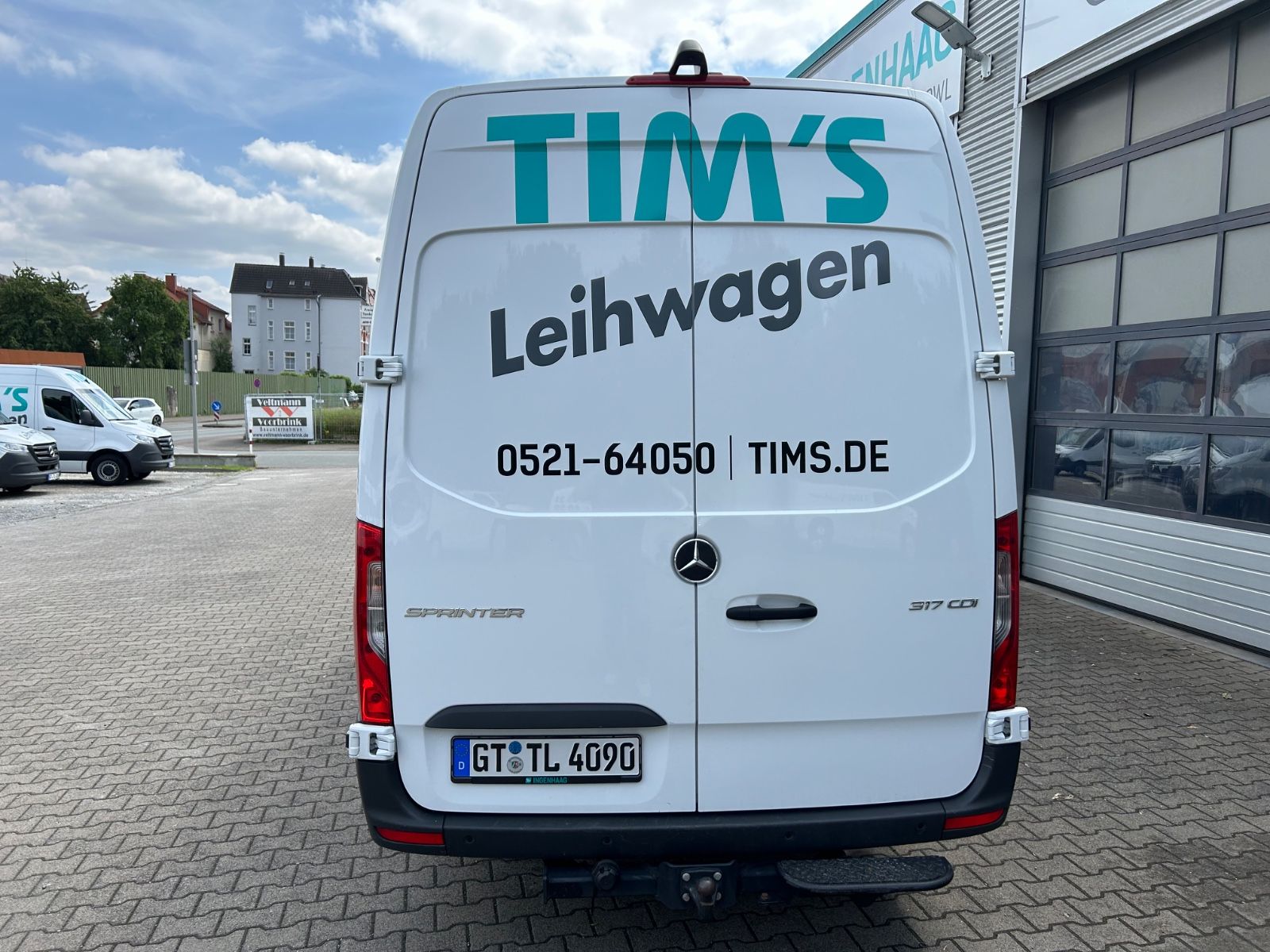 Fahrzeugabbildung Mercedes-Benz Sprinter III 317 CDI , Navi Klima AHK 3,5