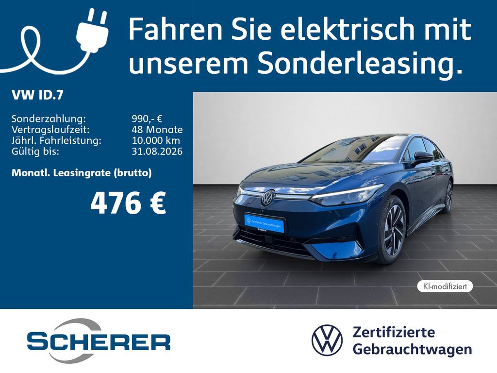 ID.7 Pro electric 82kwh SOH 100% WP IQ.DRIVE ARE