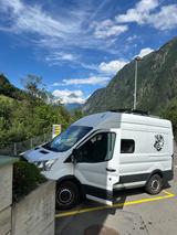 Ford Transit vom Tischler 4 Betten 4 Sitze Standh.  - Ford Transit V Wohnmobil