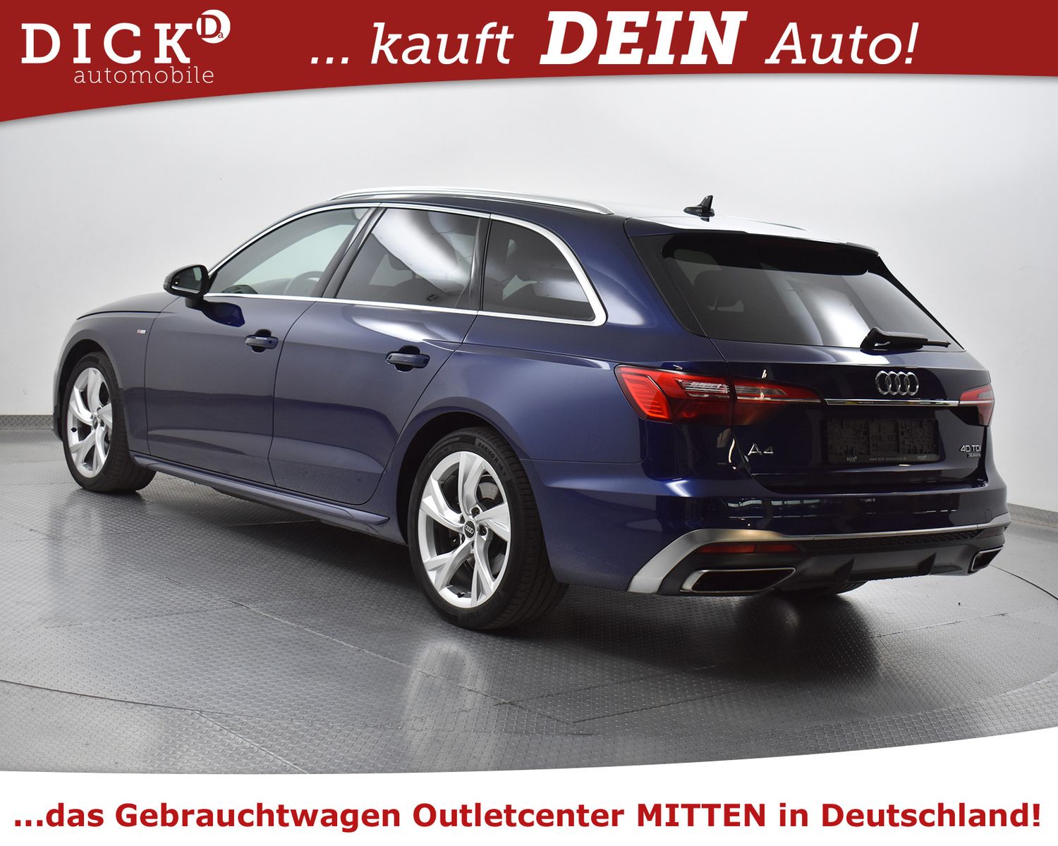 AUDI A4 Av 40d Quatt S-Tr. S LINE+PANO+LED+ACC+LEDER+ - Image 5