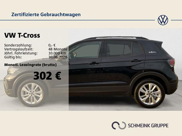 Volkswagen T-Cross GOAL 1.0 TSI DSG Allwetterreifen AHK Nav