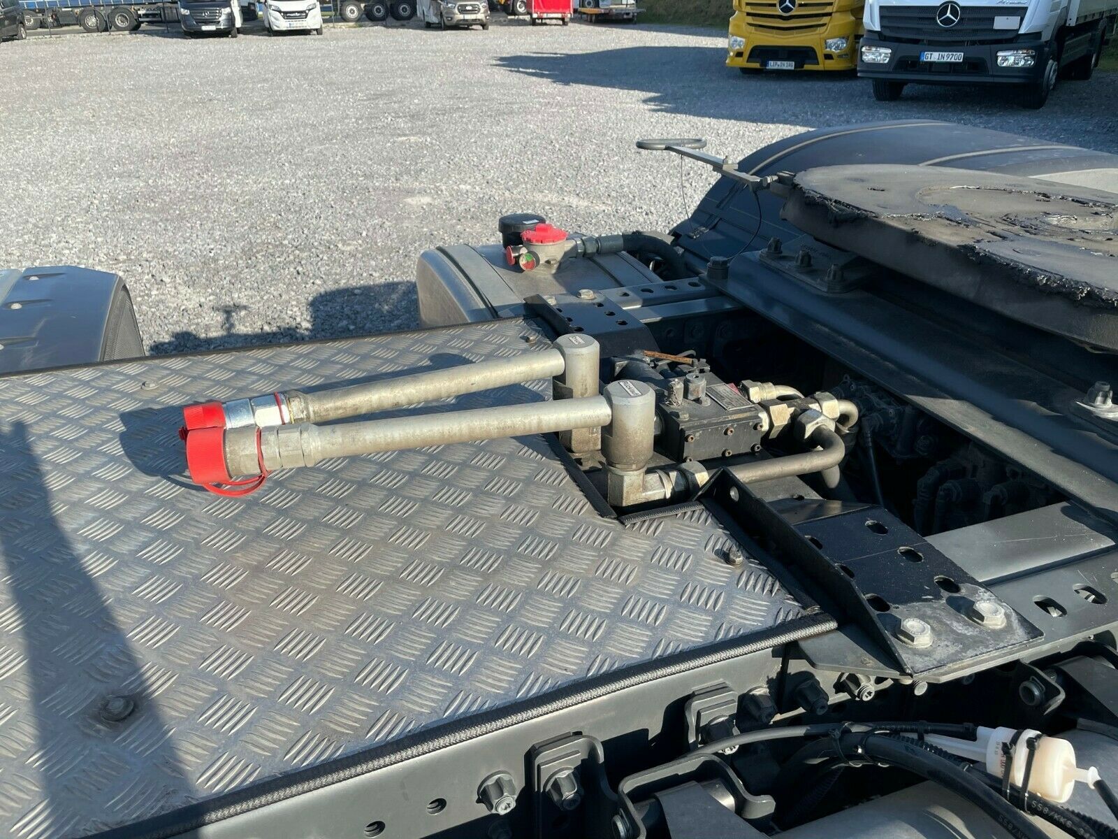 Fahrzeugabbildung Mercedes-Benz Actros 1846 LS Stream Space  Kipphydraulik