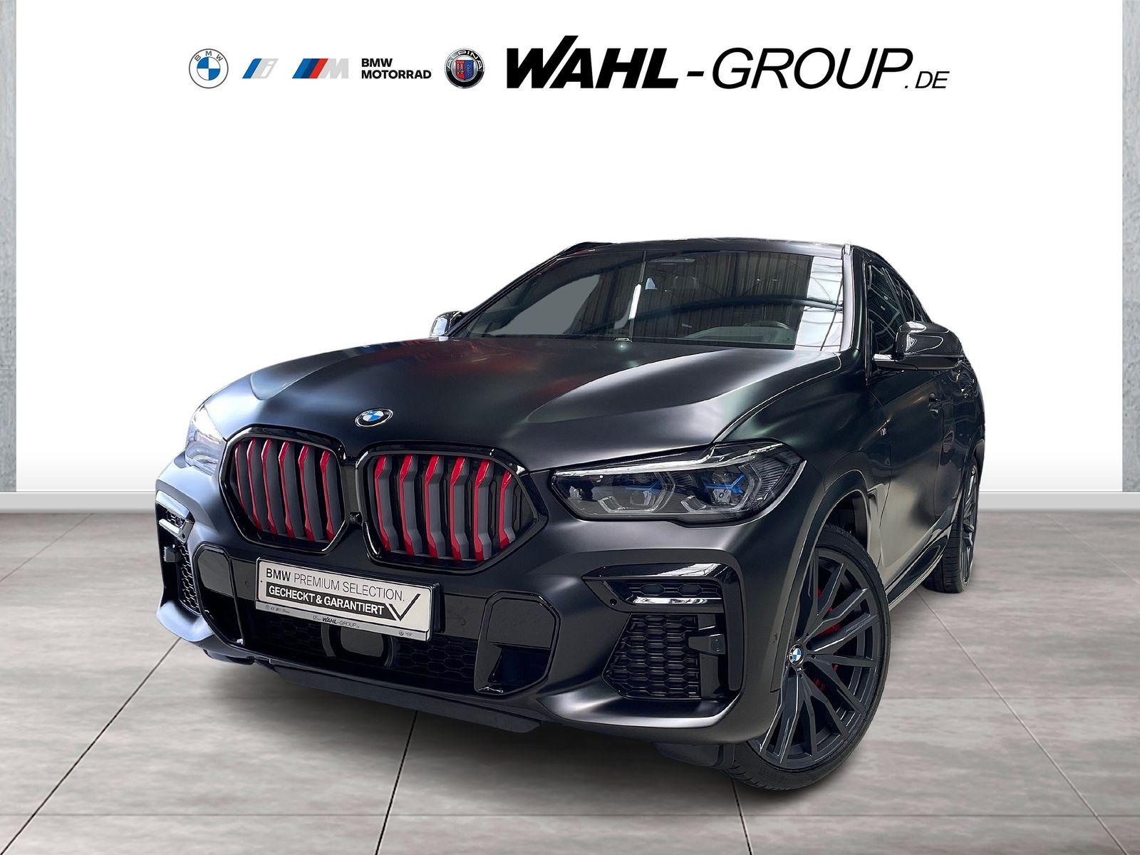 BMW X6 M50i B&amp;W SURROUND HEAD-UP PANO AHK ALU 22"