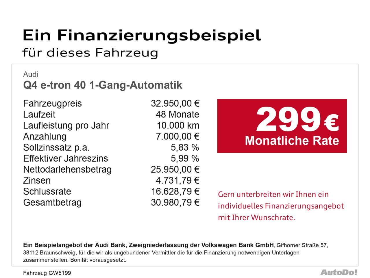 Audi Q4 e-tron 40 1-Gang-Automatik LED imagem 3