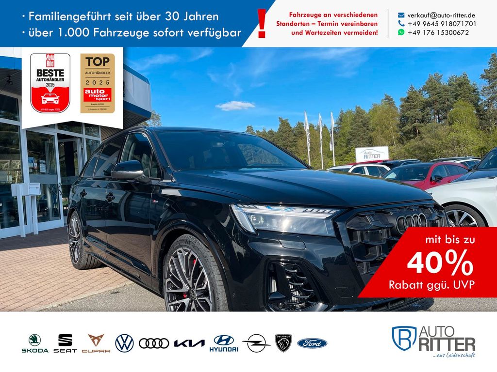Audi Q7 60 TFSIe S-Line 5 J. Garantie 0,5% Versteu...