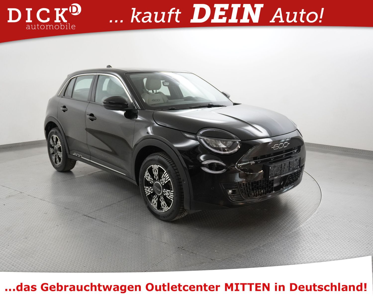 Fahrzeugabbildung Fiat 600 1.2 DCT Style VIRTU+KAM+NAVI+LED+SHZ+KEY+TEM