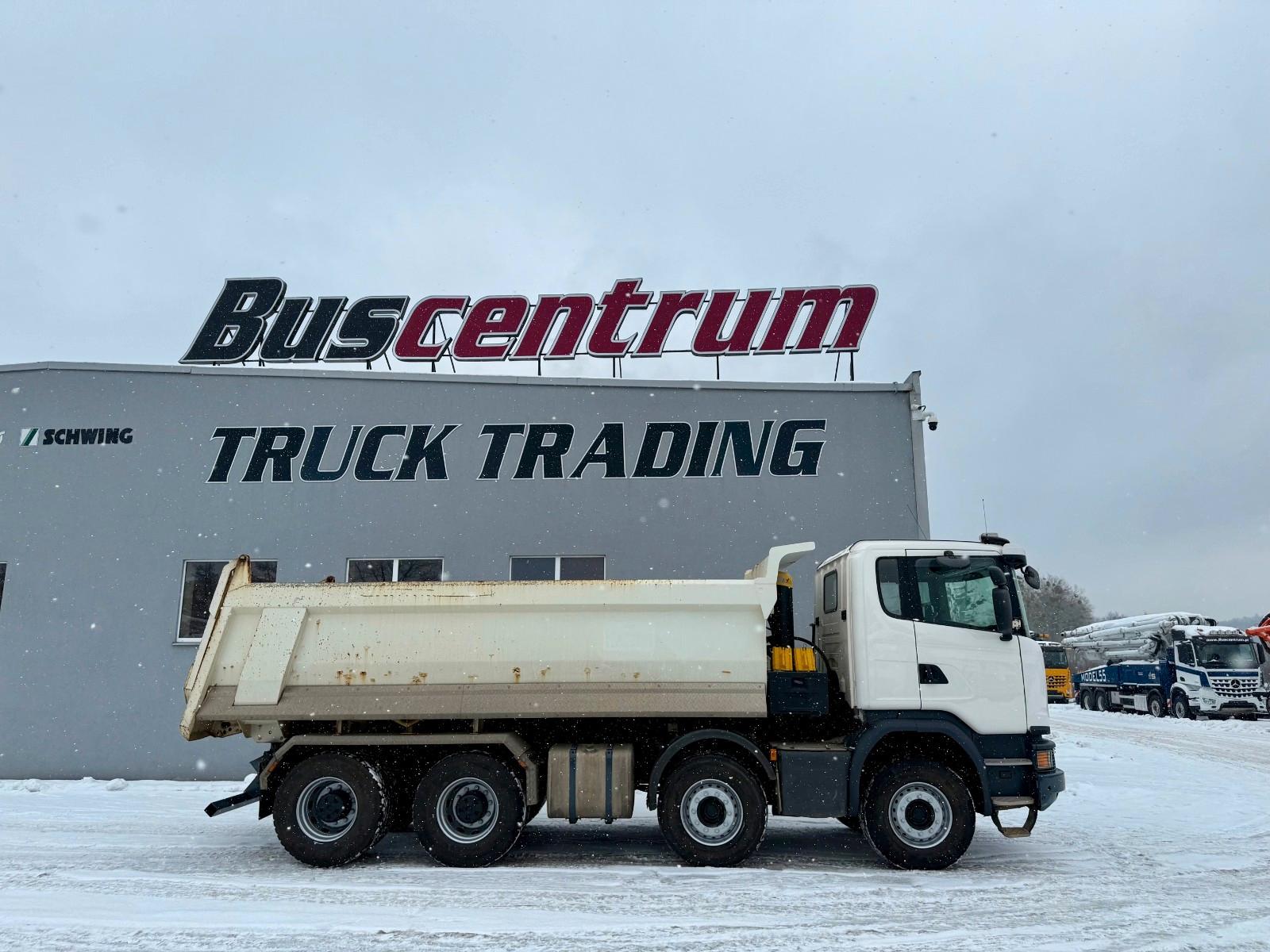 Scania G410 8x4 / Kipper Langendorf