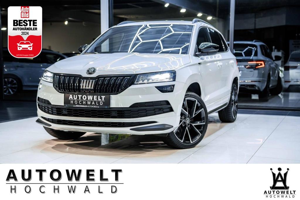 Skoda Karoq 2022 г. Белый, пробег 54615 км