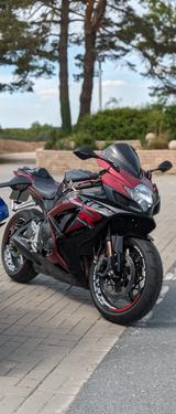 Suzuki GSX-R 750 K6/K7 seltene Farbe Candy Sonoma Rot  - SUZUKI GSX R 750 K6