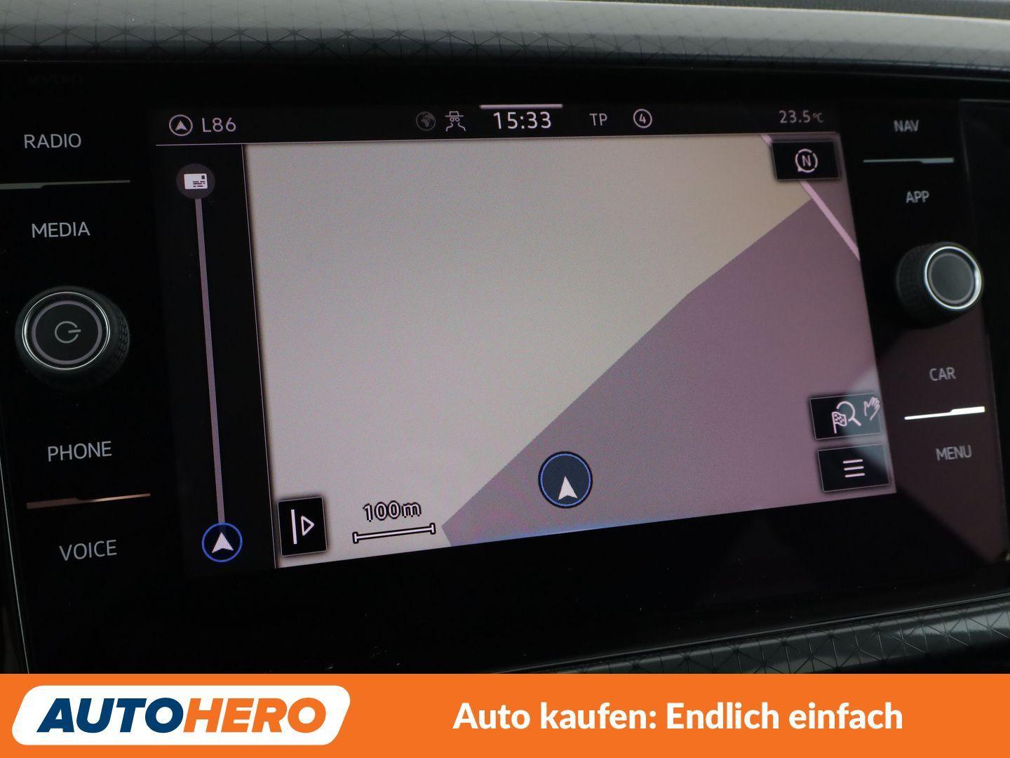 Volkswagen T-Cross 1.0 TSI Style Aut.*NAVI*LED*SPUR*PDC*SHZ, миниатюра 19