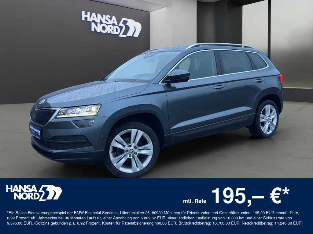 Skoda Karoq Style LED NAVI KAMERA PDC SHZ 18" AHK