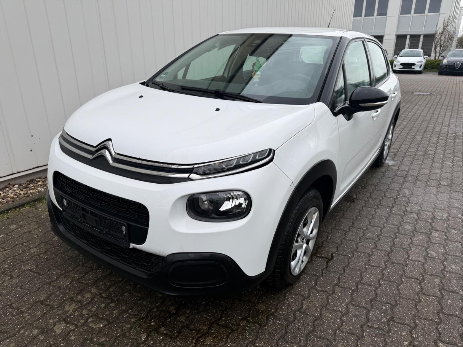 Citroën C3 Feel*1,2*Klima*Tempo*Unfall*RechteSeit*113TKM