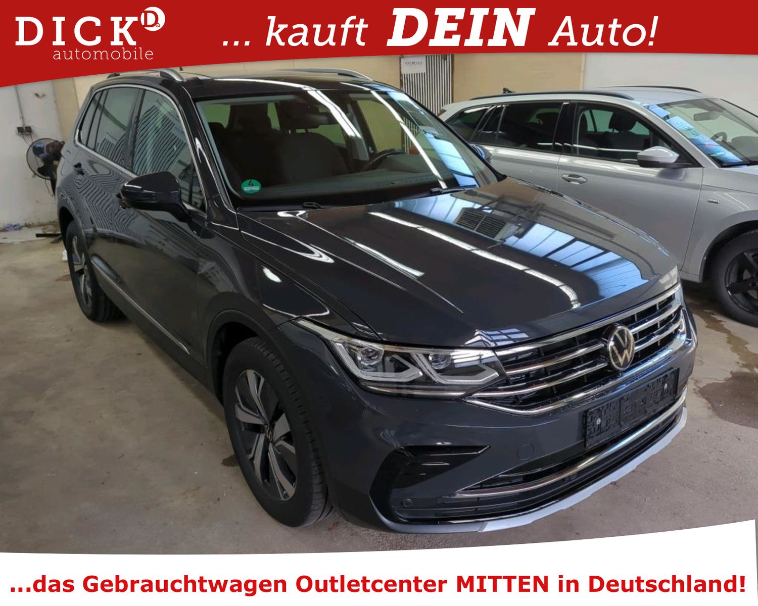 Fahrzeugabbildung Volkswagen Tiguan eHyb 1.4 Eleg LED+/ACC/VIRTU/PANO/SHZ/8Fa