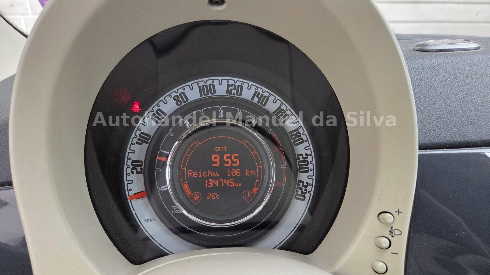 Fiat 500C Lounge *TÜV NEU*Klima*Alu*Teilleder*