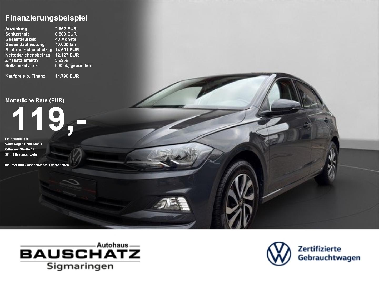 Volkswagen Polo 1.0 Active Comfortline AHK*PDC*NSW*SZH