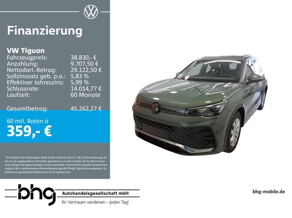 Volkswagen Tiguan R-Line 2,0 l TDI SCR