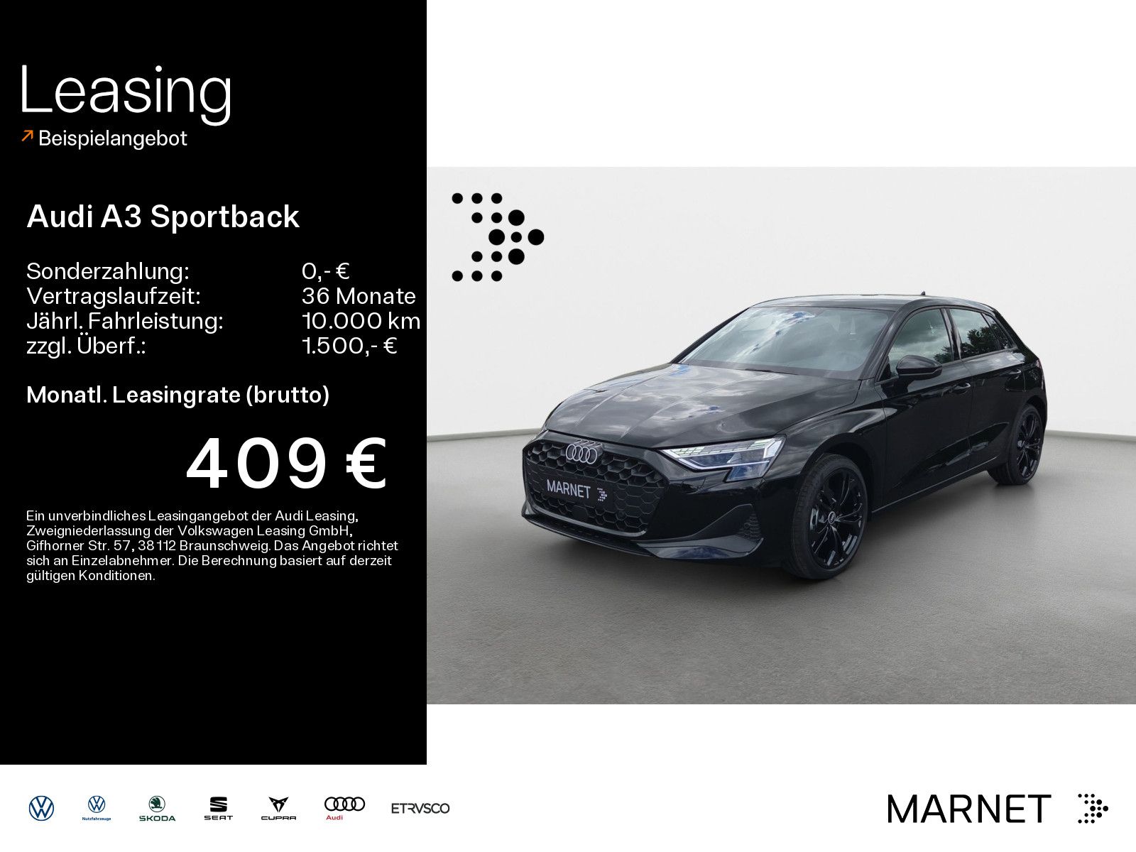 Audi A3 Sportback TFSI 110 kW S tronic